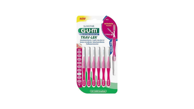 Gum trav-ler interdental brush 1.4mm fuschia, 6pcs, , medium