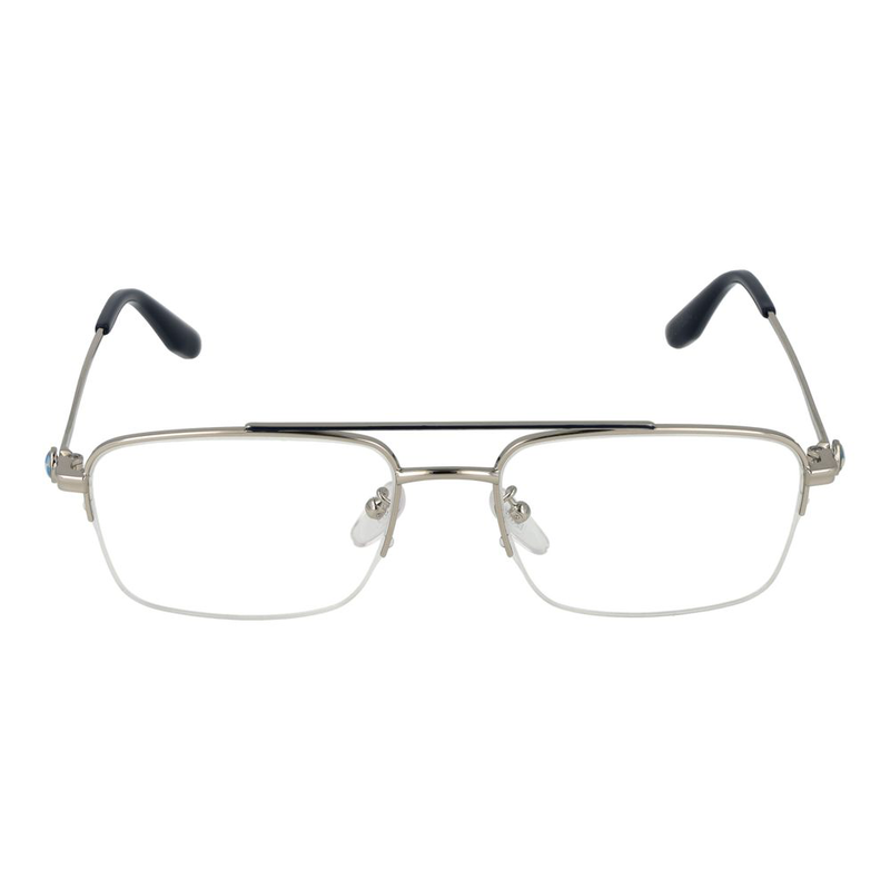 Gray metal glasses (frames)-null