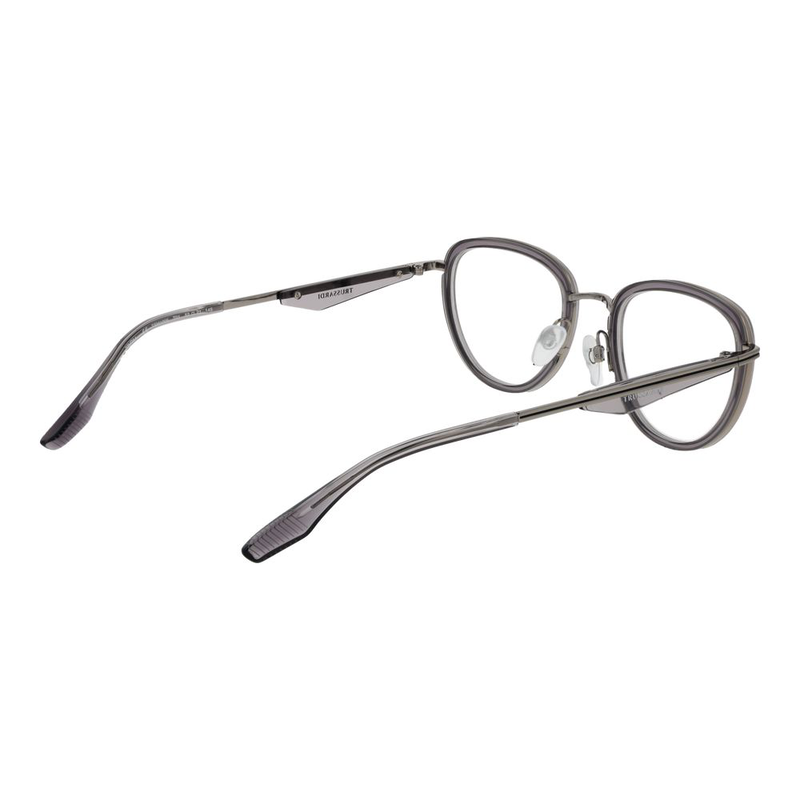 Gray metal glasses (frames)-null