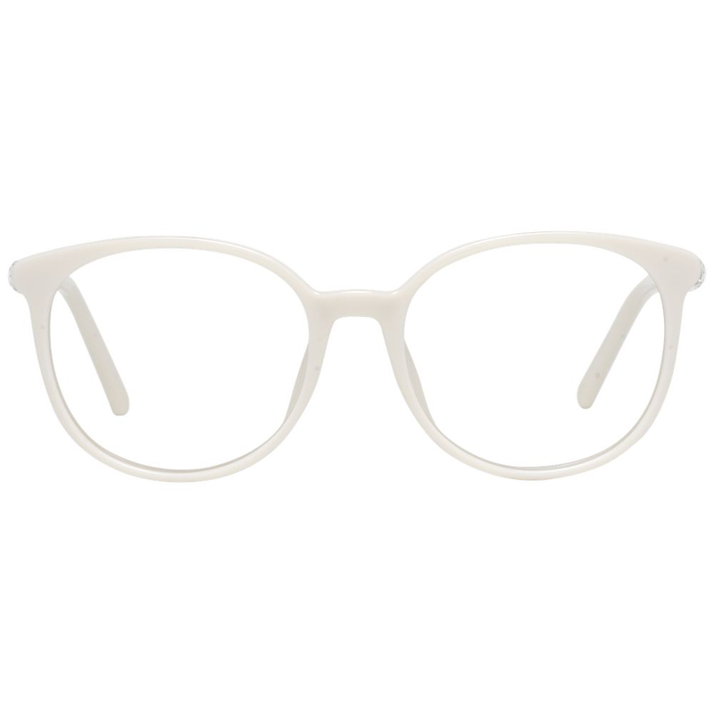 White plastic glasses (frames)-null