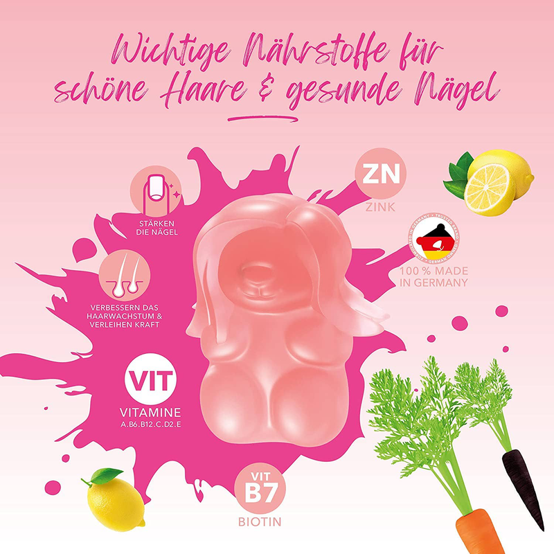 Ivybears womens hair professional 60s, , medium-null