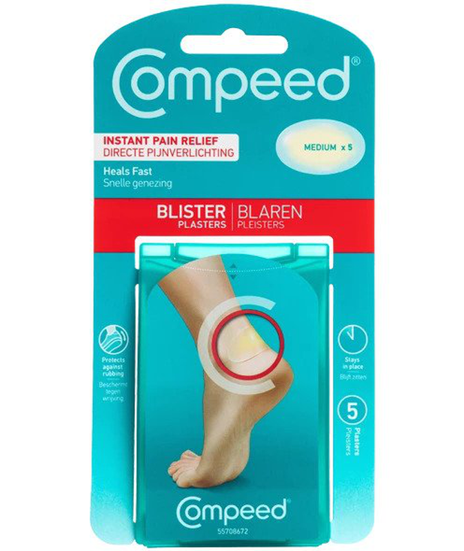 Compeed blister plaster medium size 5 plasters, , medium image number null