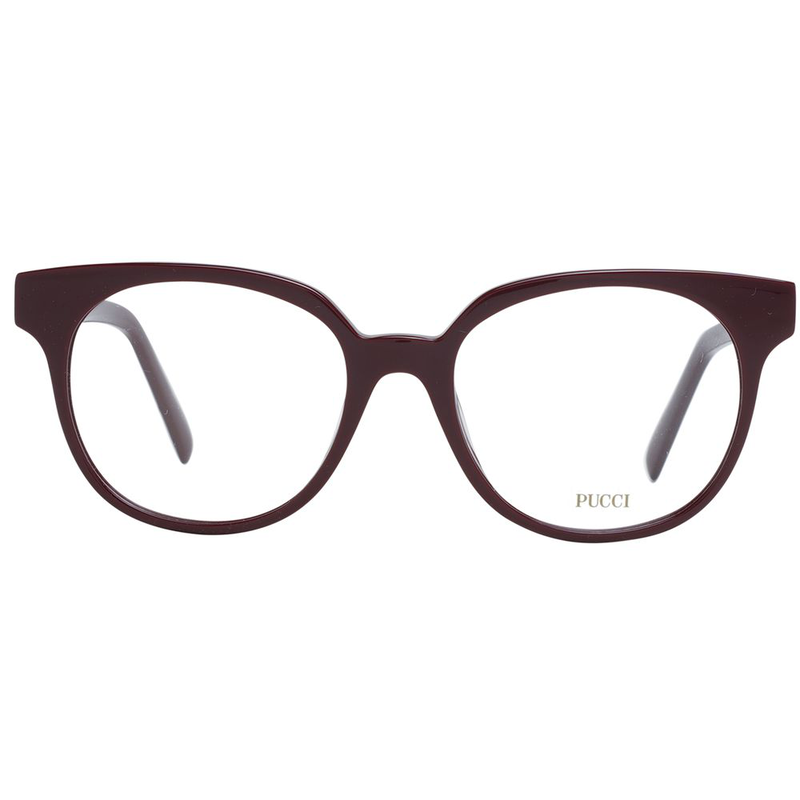 Burgundy plastic glasses (frames)-null