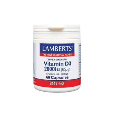 Lamberts d3 2000iu (50mg) x 60 capsules,  Lamberts d3 2000iu (50mg) x 60 capsules, , medium