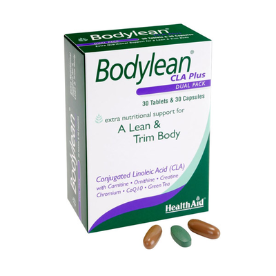 Health aid bodylean cla plus 30 &tau;&alpha;&mu;&pi;&lambda;έ&tau;&epsilon;&sigmaf; + 30 &kappa;ά&psi;&omicron;&upsilon;&lambda;&epsilon;&sigmaf;, , medium