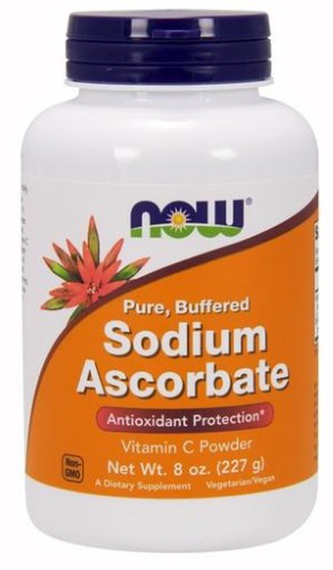 Now sodium ascorbate powder 100 capsules 500mg, , medium-null