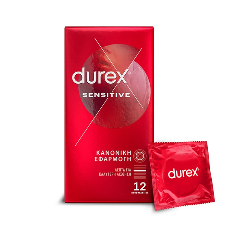 Durex sensitive 12 condoms, , medium-null