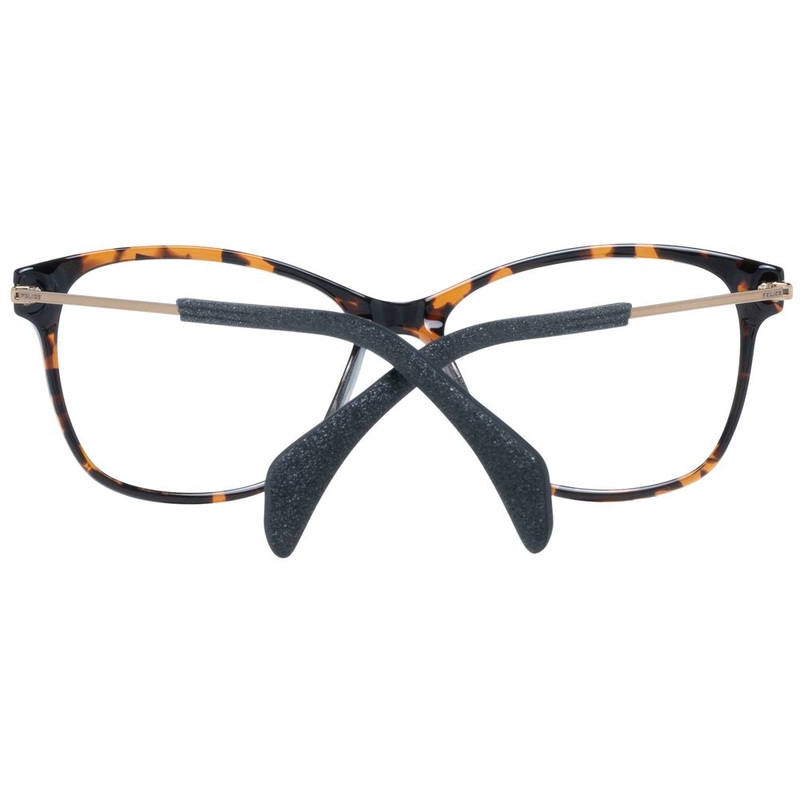 Brown plastic glasses (frames)-null