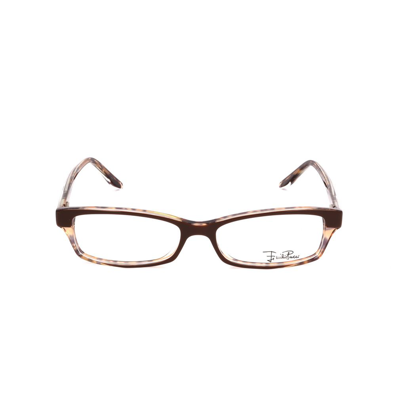 Brown plastic glasses (frames)-null