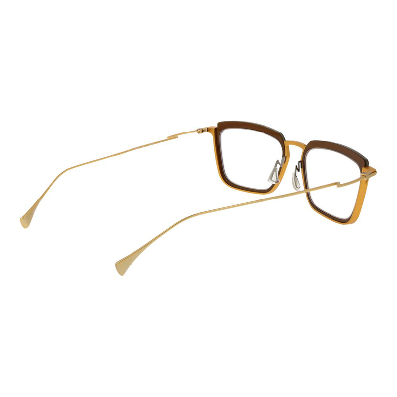 Gold metal glasses (frames)-null