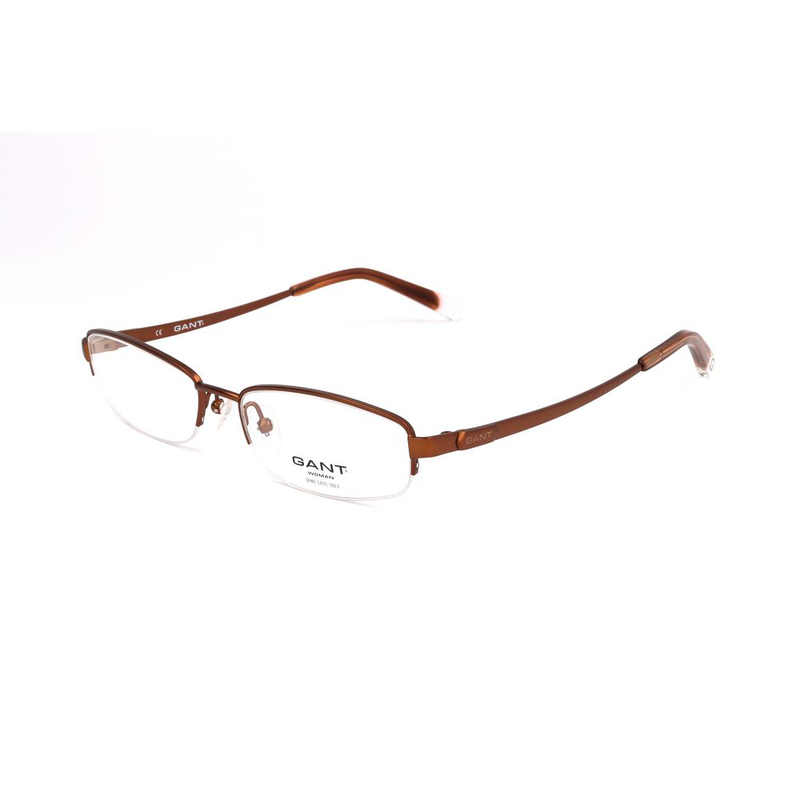 Brown plastic glasses (frames)-null