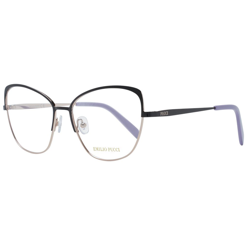 Black metal glasses (frames)-null
