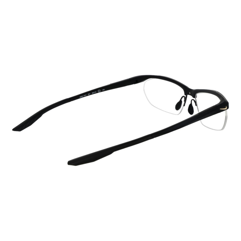Black stainless steel glasses (frames)-null