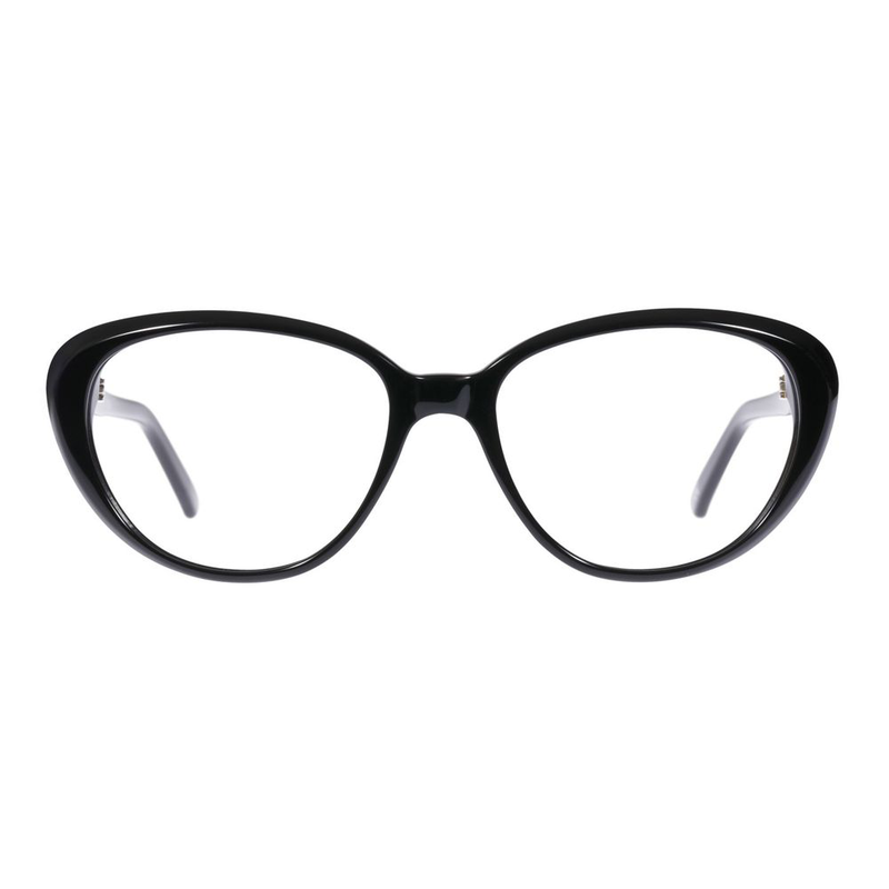 Black acetate glasses (frames)-null