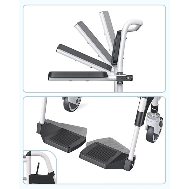 Product image: Mobilita : deluxe aluminium shower commode chair, , medium-null