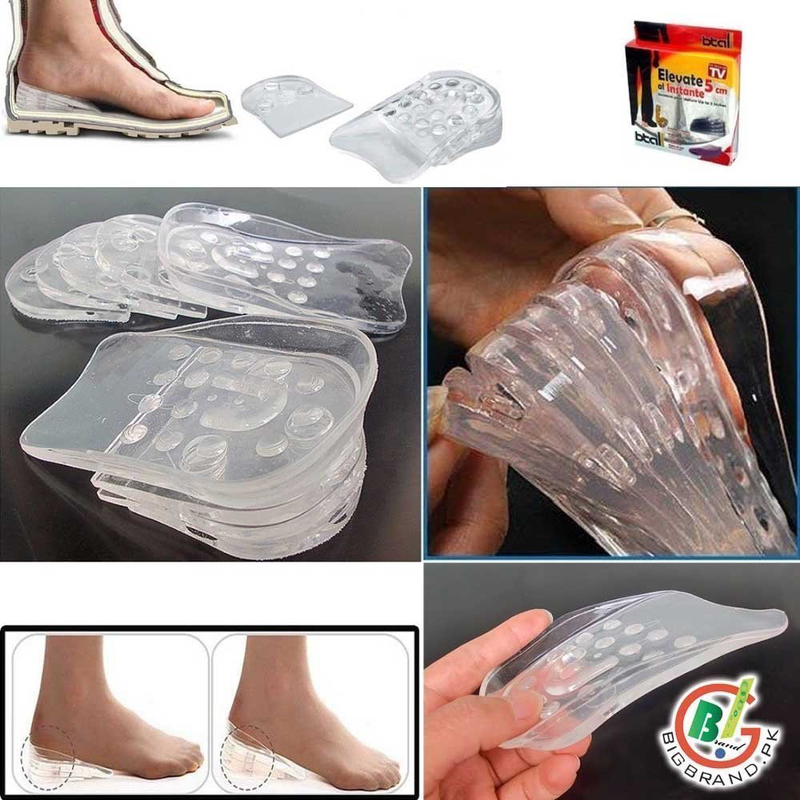Product image: Btall πάτοι παπουτσιών σιλικόνης για άυξηση ύψους elevate al instante 5cm 10τμχ, , medium-null