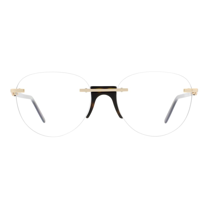 Transparent acetate glasses (frames)-null