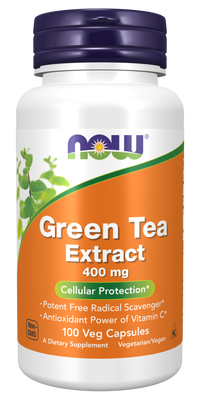Now green tea extract, capsules 400mg