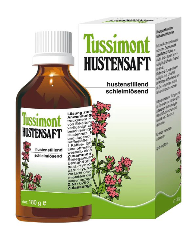 Tussimont hustensaft - cough syrup for adults 180g, , medium-null