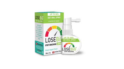 Losebig stop snacking spray green apple