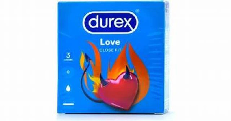 Durex love condoms x 3 pieces, , medium-null