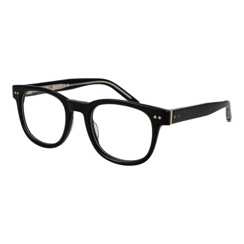 Black acetate glasses (frames)-null