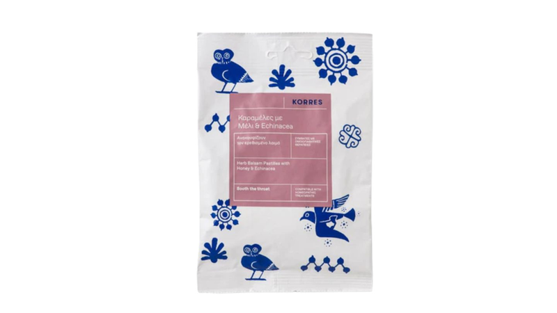 Korres honey + echinacea extract herb balsam pastilles 60g, , medium-null