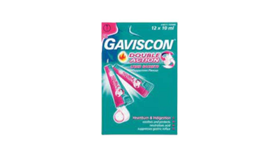 Gaviscon doublε action, 12 φακελίσκοι των 10ml