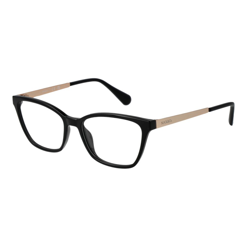 Black plastic glasses (frames)-null