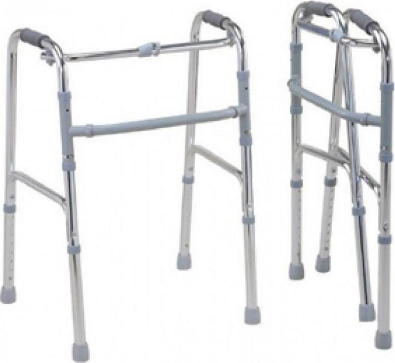 Product image: Folding walking frame with 2 front wheels, , medium-null