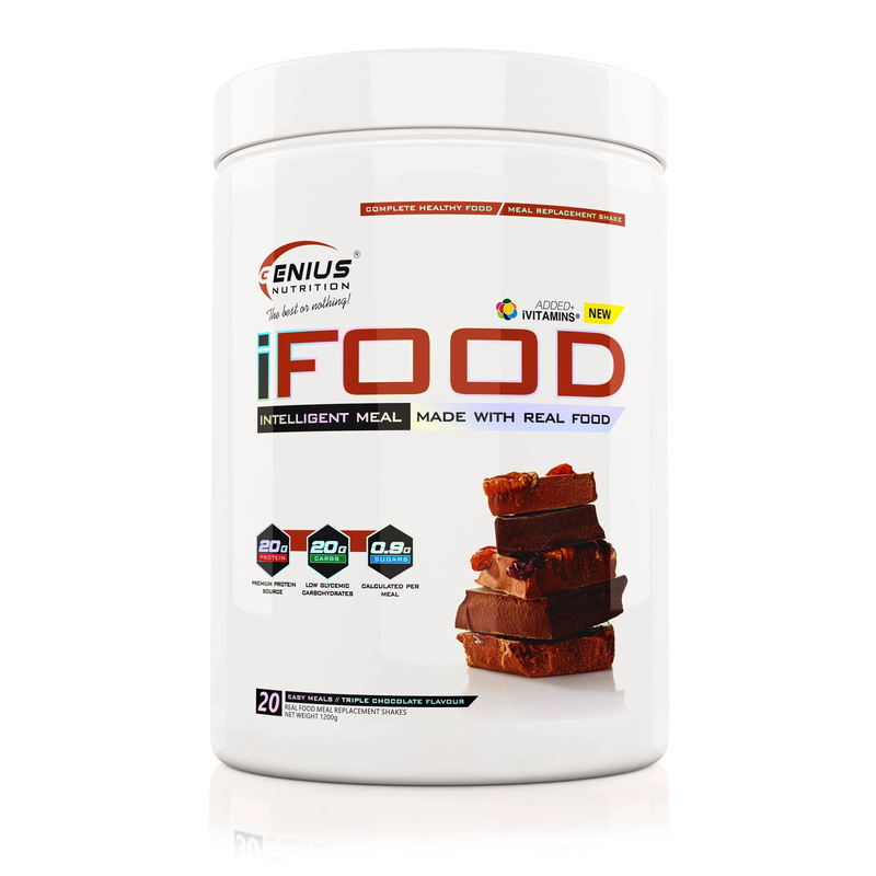 Product image: Ifood 1200g/20serv, Genius nutrition-null