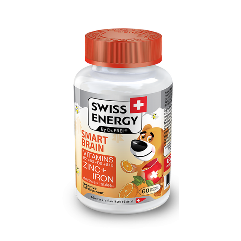 Swiss energy smart brain vitamins x 60 tablets, , medium-null