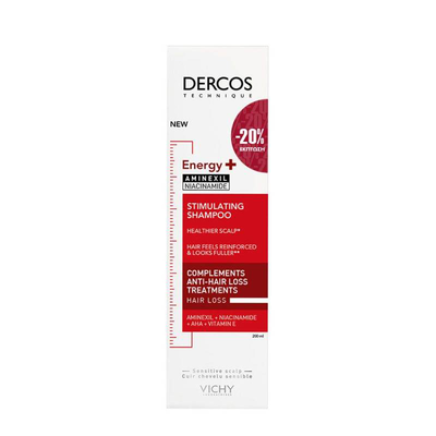 Vic derc energ sh200ml-20%prmo, shampoo