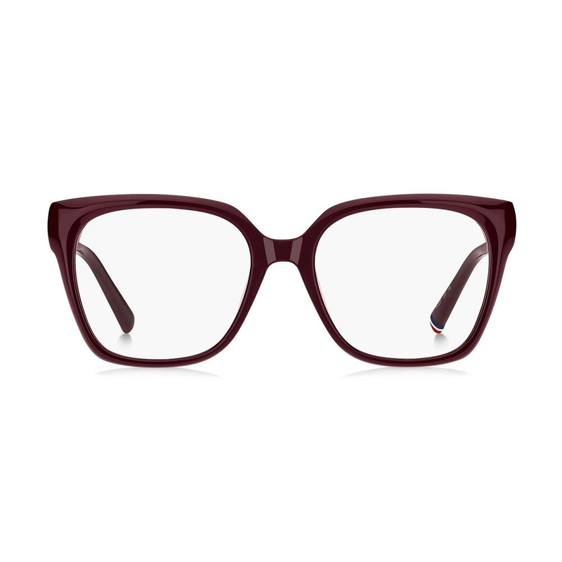 Burgundy acetate glasses (frames)-null