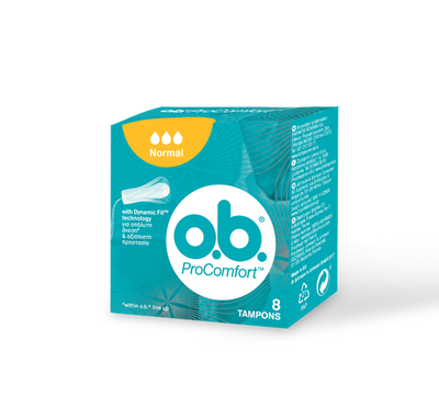 O.b | procomfort normal &tau;&alpha;&mu;&pi;ό&nu; | 8&tau;&mu;&chi;, , medium