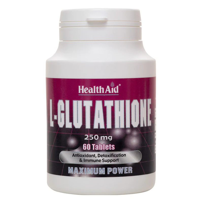 Health aid l-glutathione 250mg x 60tablets, , medium-null