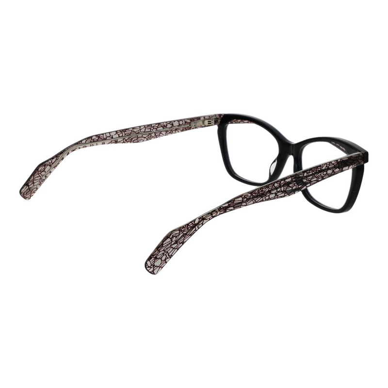 Black plastic glasses (frames)-null