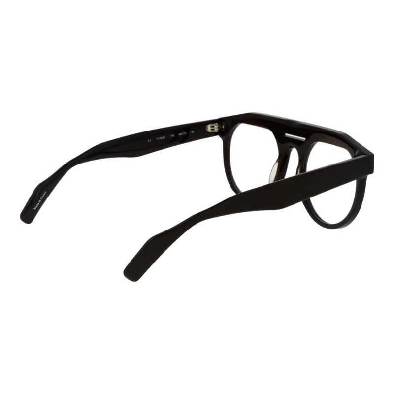 Brown plastic glasses (frames)-null
