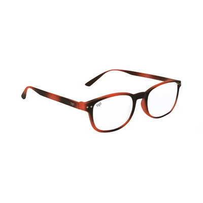 OJO reading glasses red black with uv420 blue block 1.75, , medium