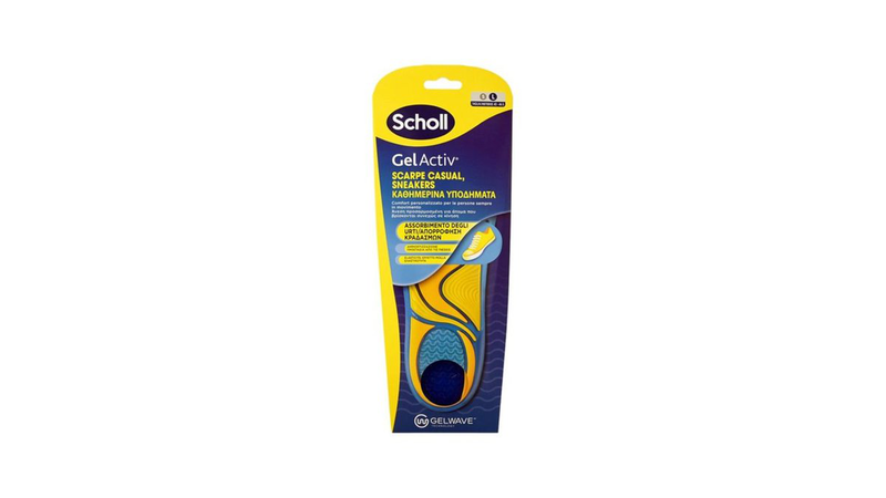 Scholl gel active everyday insole casual size 40-46.5, , medium-null