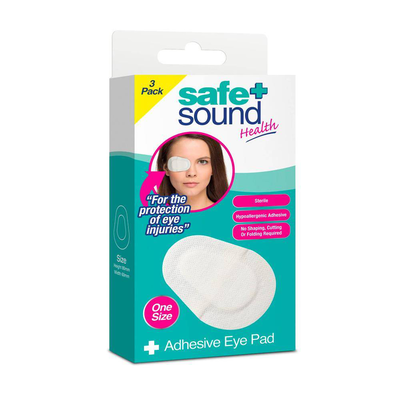Safe + sound adhesive eye pad, .