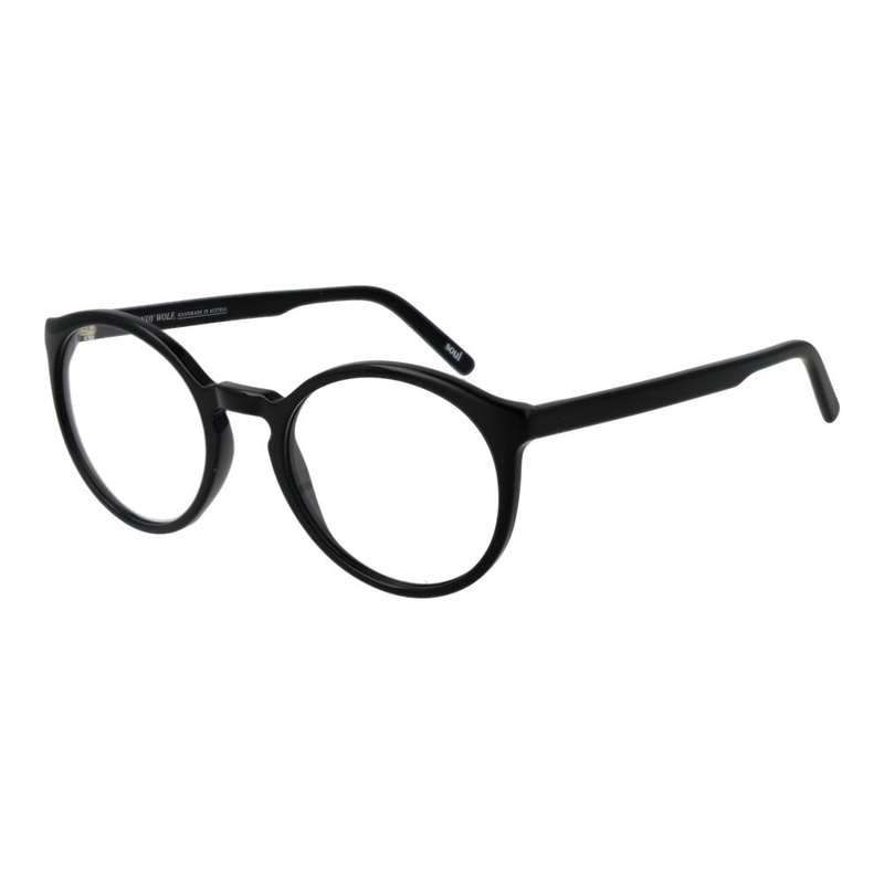 Black acetate glasses (frames)-null