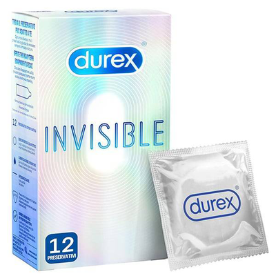 Durex invisible extra sensitive x 12 pieces, , medium