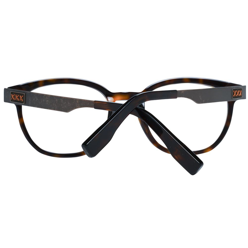 Brown plastic glasses (frames)-null