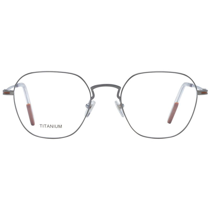 Gray titanium glasses (frames)-null
