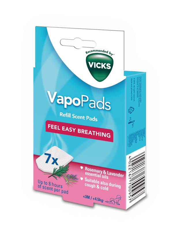 Vicks vapopads rosemary and lavender vbr7ev1, , medium-null