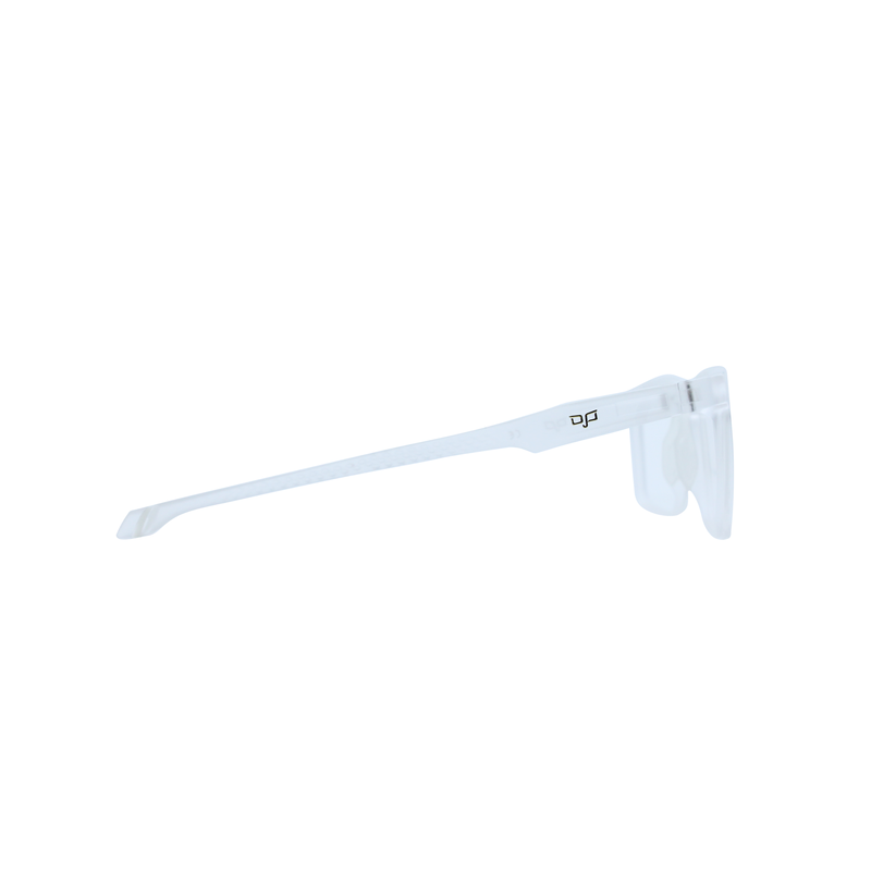 OJO personal style square clear frame and temples with demo lenses, , medium image number null