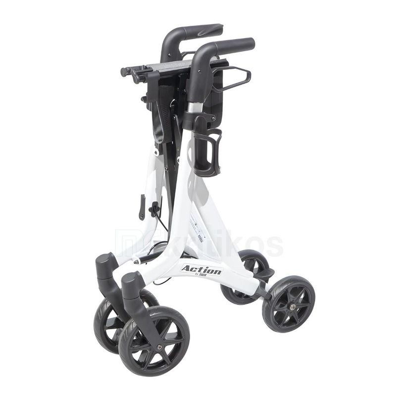 Mobiak action foldable aluminum rollator white, , medium-null