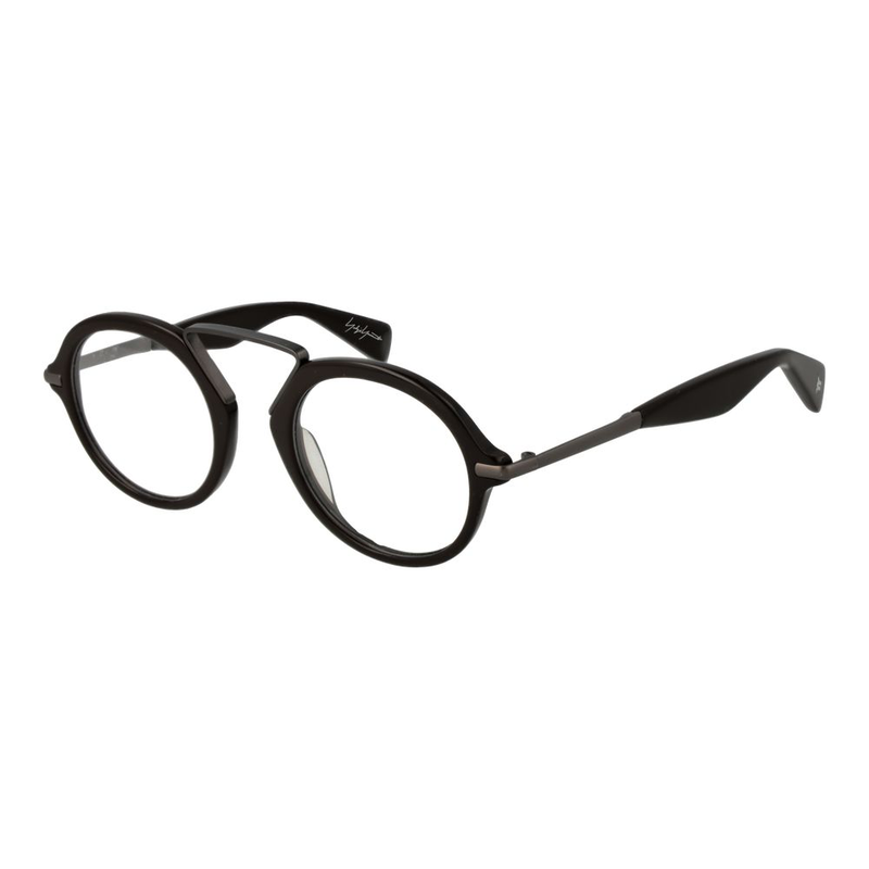 Brown plastic glasses (frames)-null