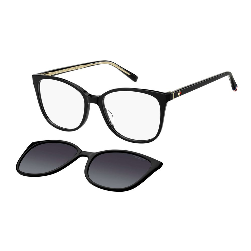 Black acetate glasses (frames)-null